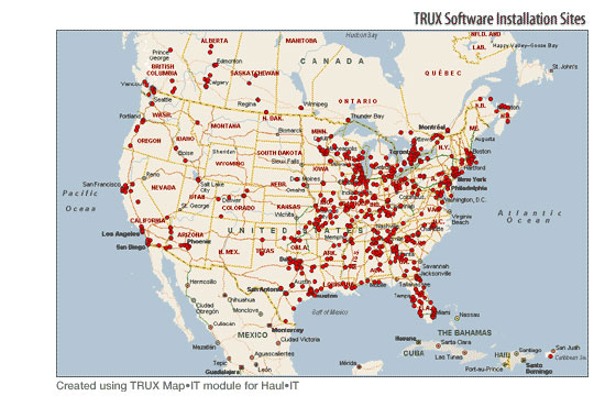 TRUX Software Installation Sites